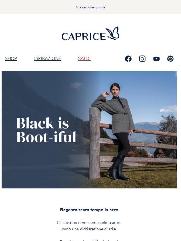 🖤 Black is Boot-iful - I protagonisti della stagione