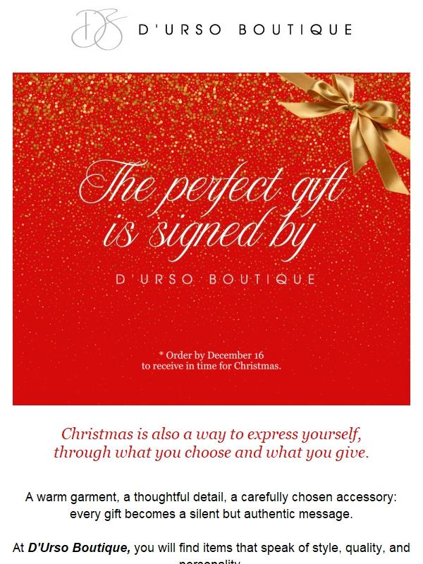 A gift that speaks about you🎄