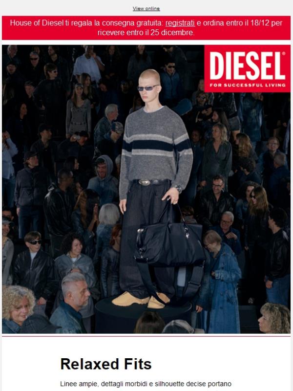 Relaxed fits | Diesel attitude