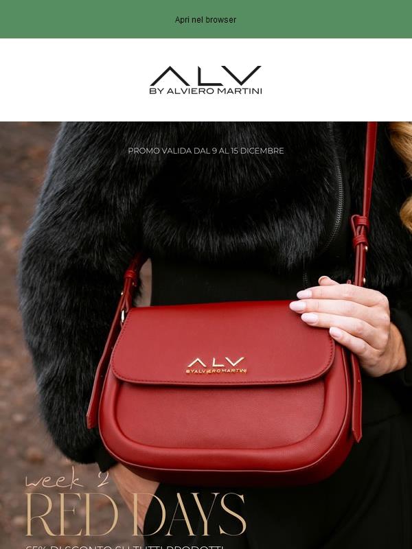 🔴 RED DAYS | Fino al -65% su ALV by Alviero Martini