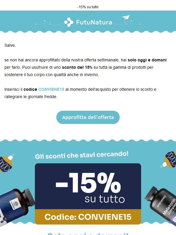 L'offerta sta per scadere ⌛