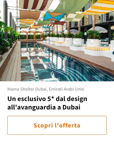 Un esclusivo 5* dal design all&#x27;avanguardia a Dubai