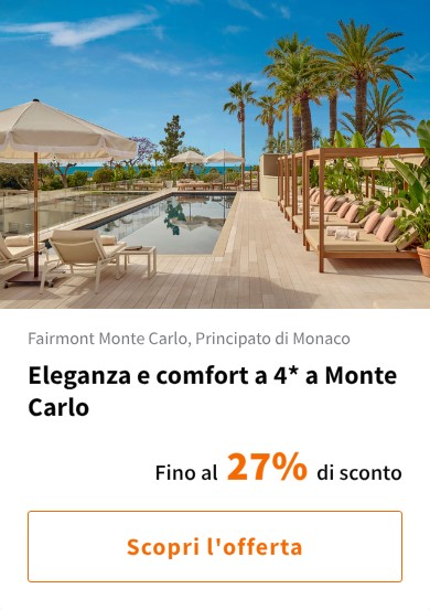 Eleganza e comfort a 4* a Monte Carlo