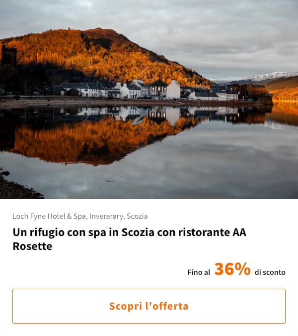 Un rifugio con spa in Scozia con ristorante AA Rosette