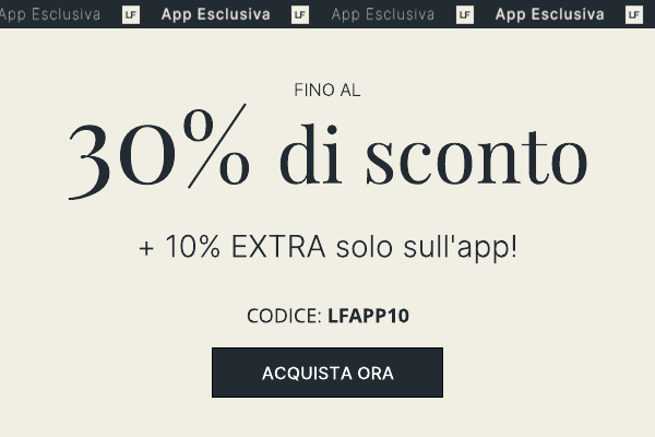 30 DI SCONTO SULL APP