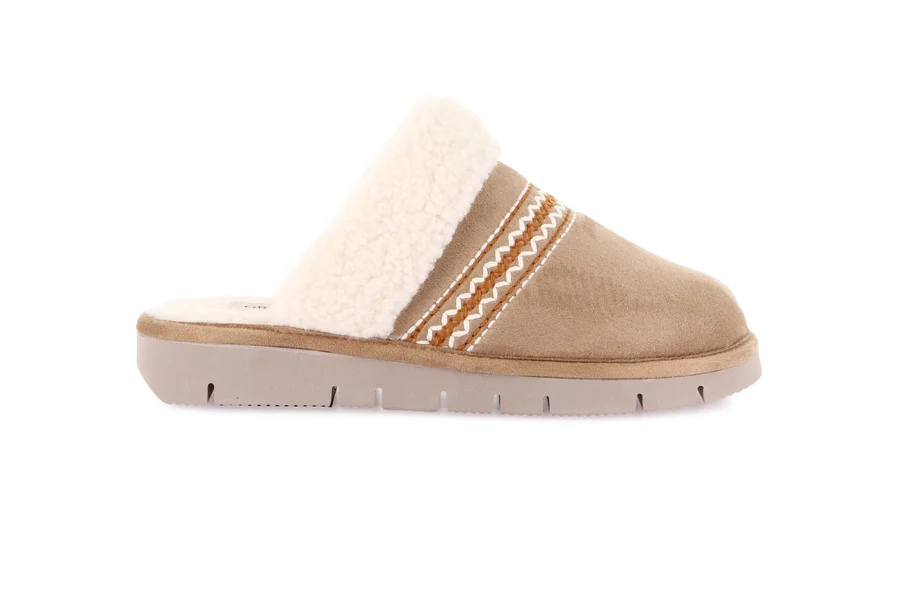 Ciabatta con ricamo | LOXI