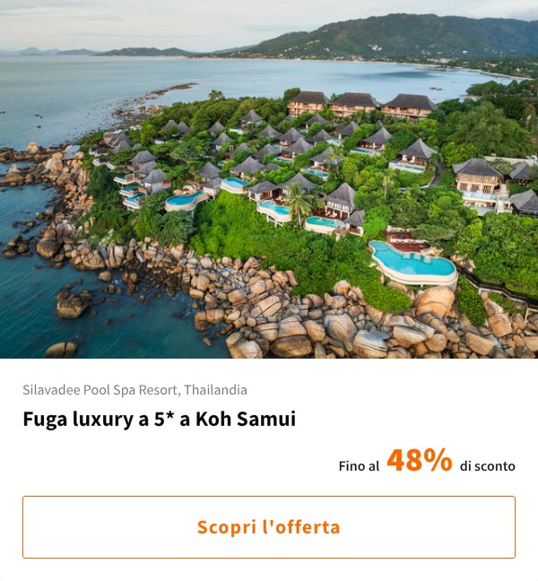 Fuga luxury a 5* a Koh Samui