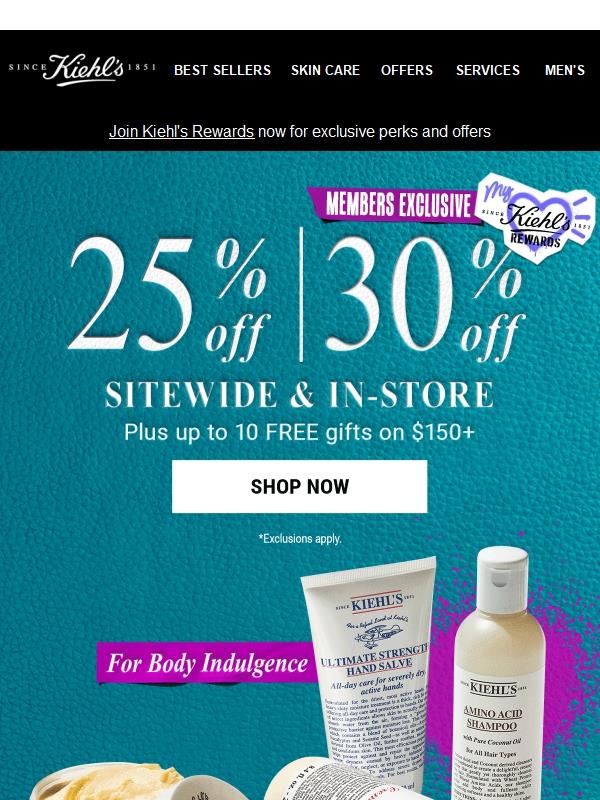 The Perfect Holiday Weekend: 25% OFF Sitewide
