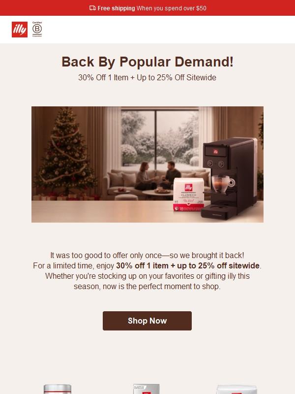 Your Favorite Deal Is Back—Don’t Miss It