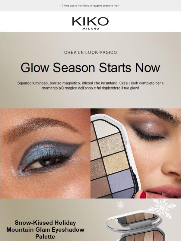 Arrivano le feste, libera il tuo glow!❄️