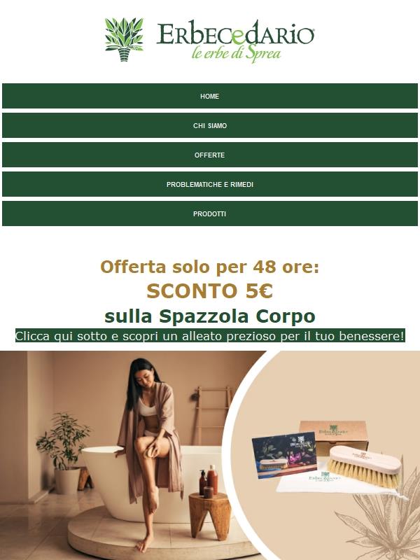 ✨Pelle più liscia in 5 minuti? Scopri la Spazzola corpo! 💆‍♀️