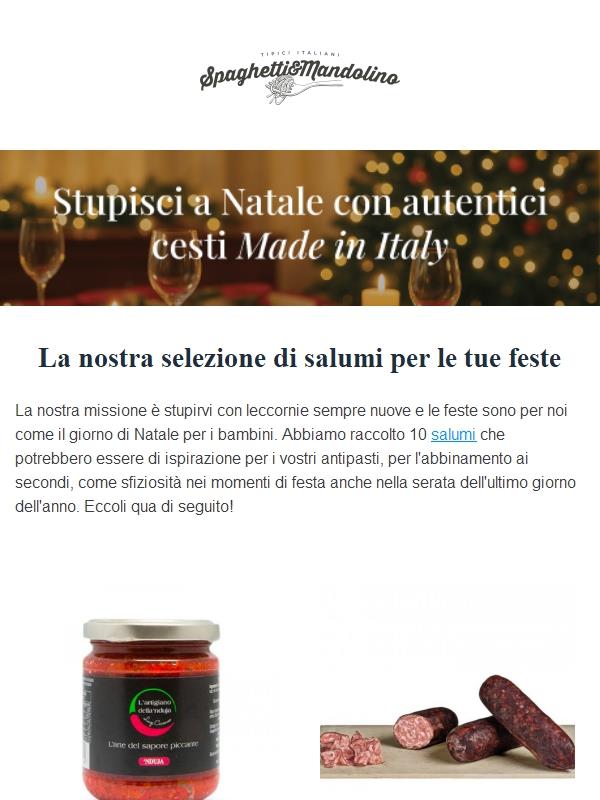 🍴 La nostra selezione di salumi per le tue feste