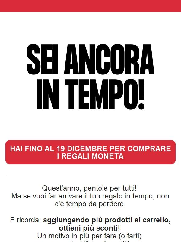 Ultimi giorni per comprare i regali!