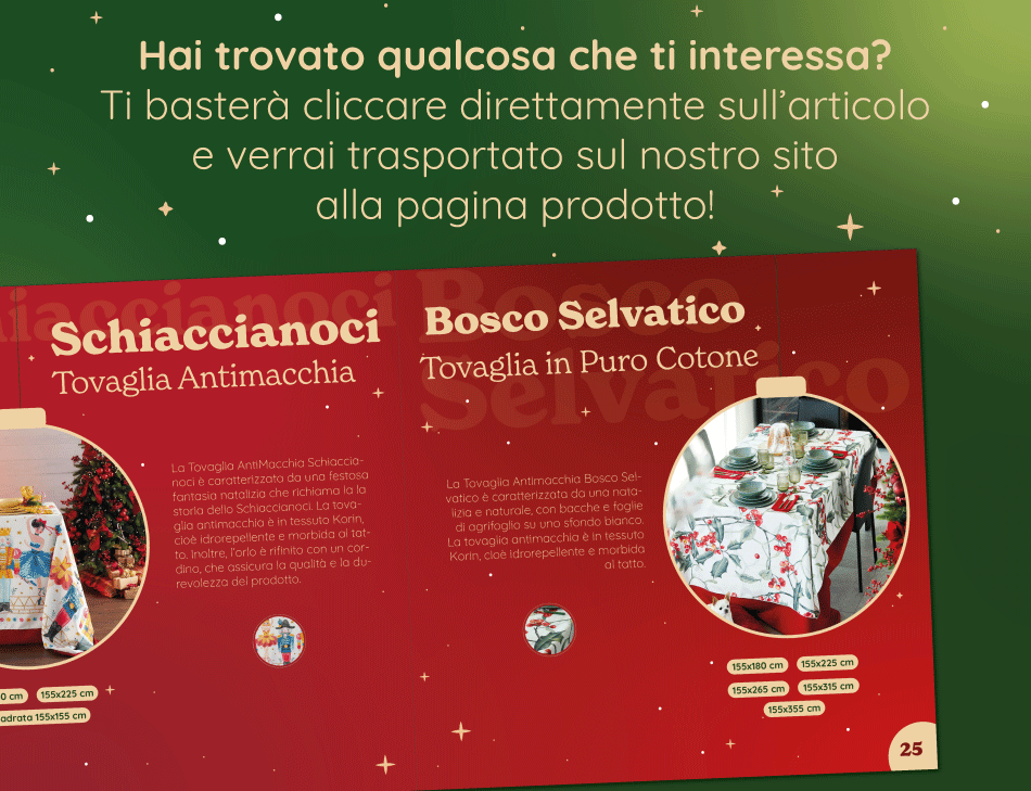 Sfoglia il nostro Catalogo di Natale!