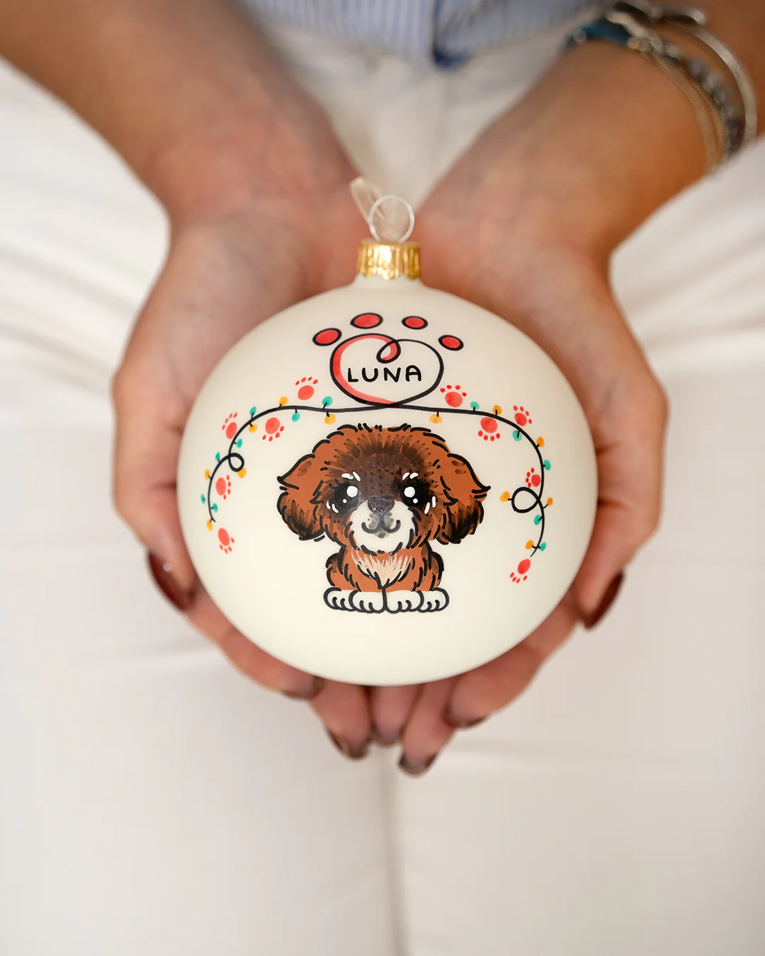 Pallina di Natale Amici a 4 zampe