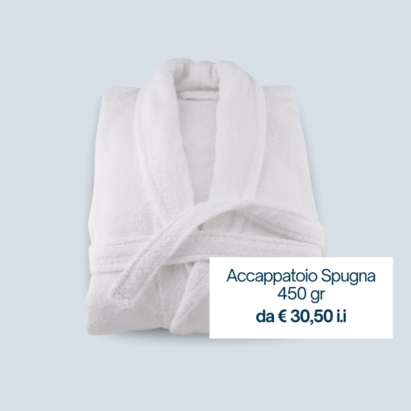 Accappatoio Spugna 450 gr