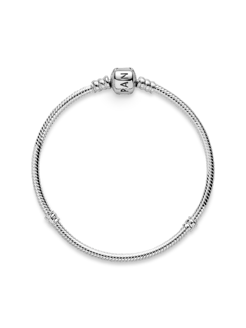 Pandora Moments Barrel Clasp Snake Chain Bracelet