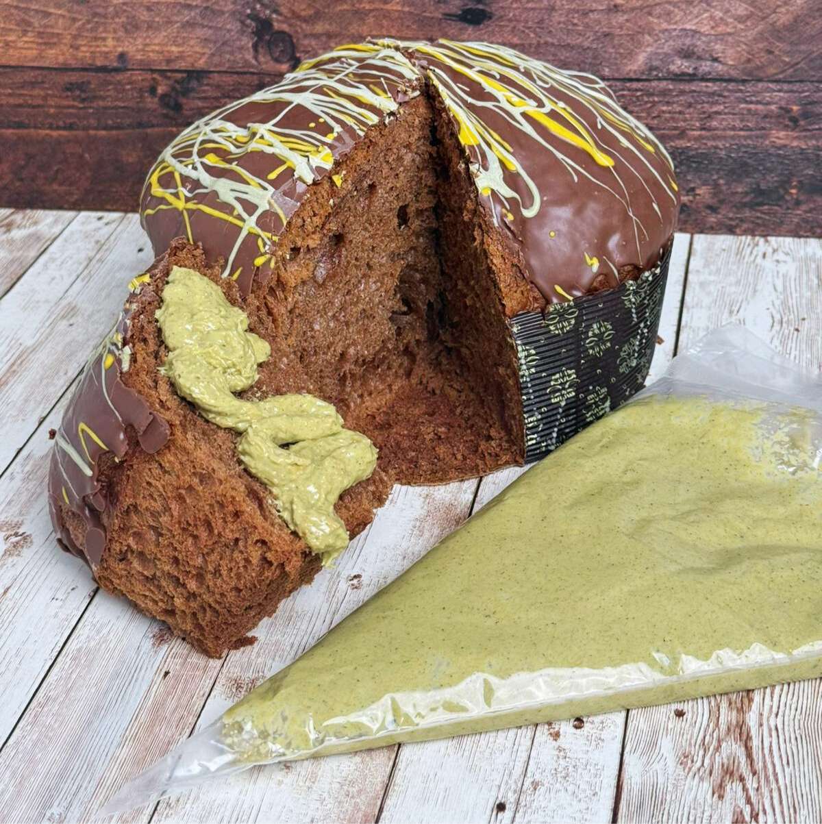 Image of Panettone artigianale Dubai Chocolate1kg