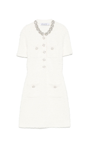 Crystal embellished dress