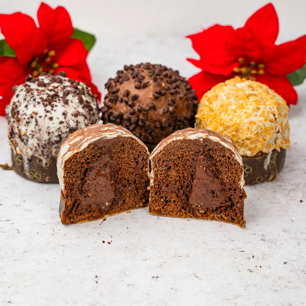 Image of Panettoncino artigianale al gusto ciokostelle 150g