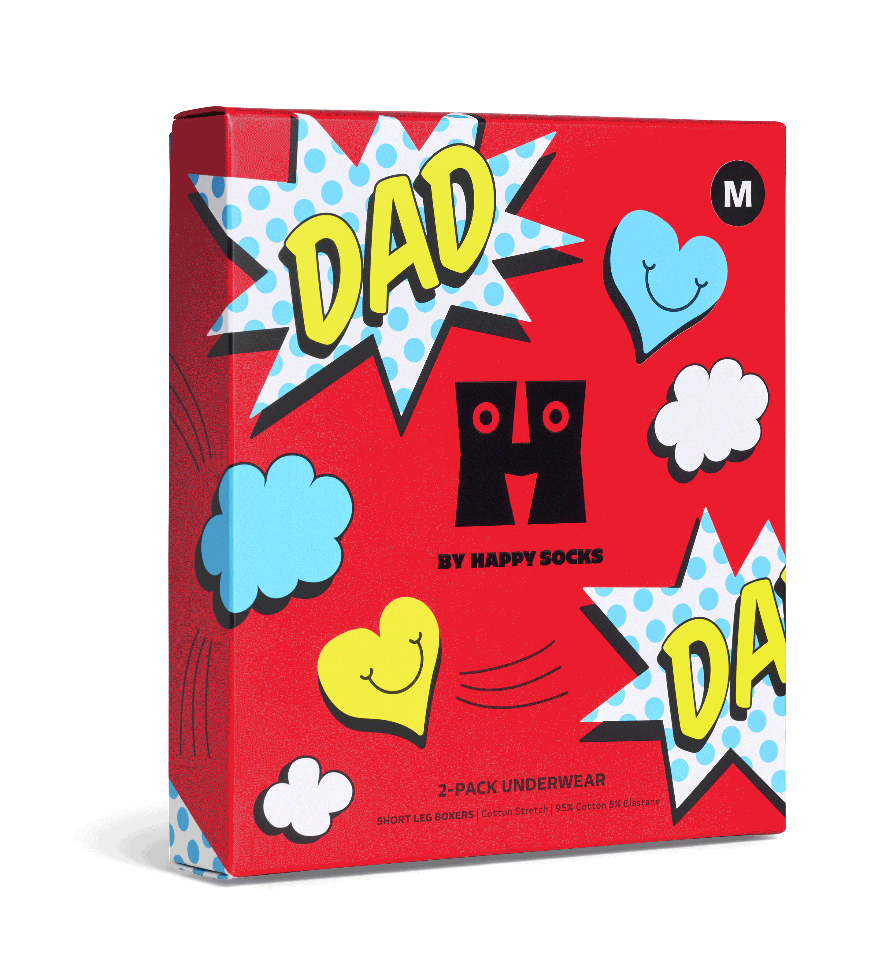 2-Pack Super Dad Short Boxers Gift Set
