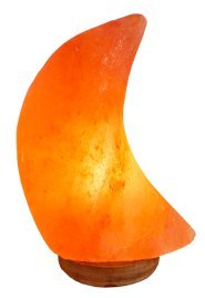 Lampada di Sale Himalayano - Mezzaluna