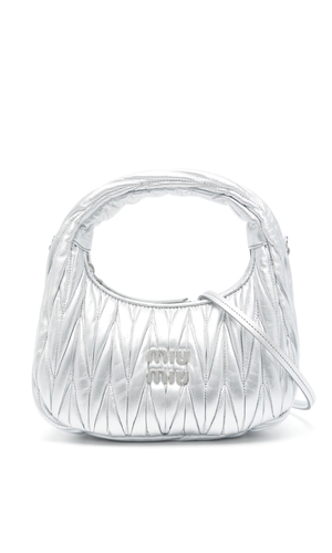 Wander small leather hobo bag