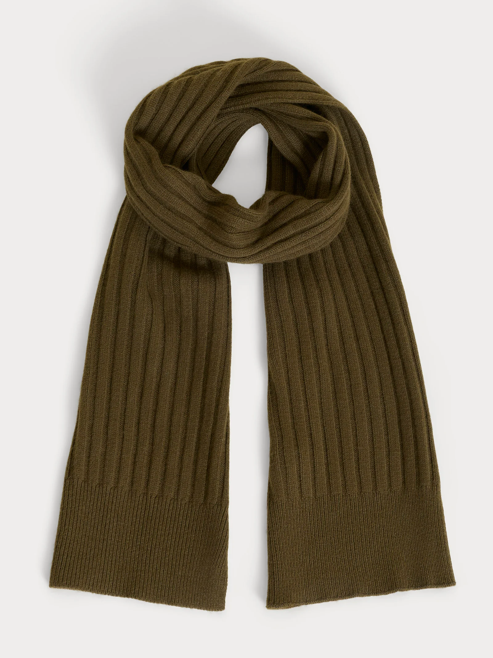 Image of Sciarpa Unisex in Natural Soft - Dark Olive