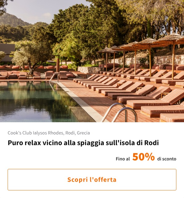 Puro relax vicino alla spiaggia sull'isola di Rodi
