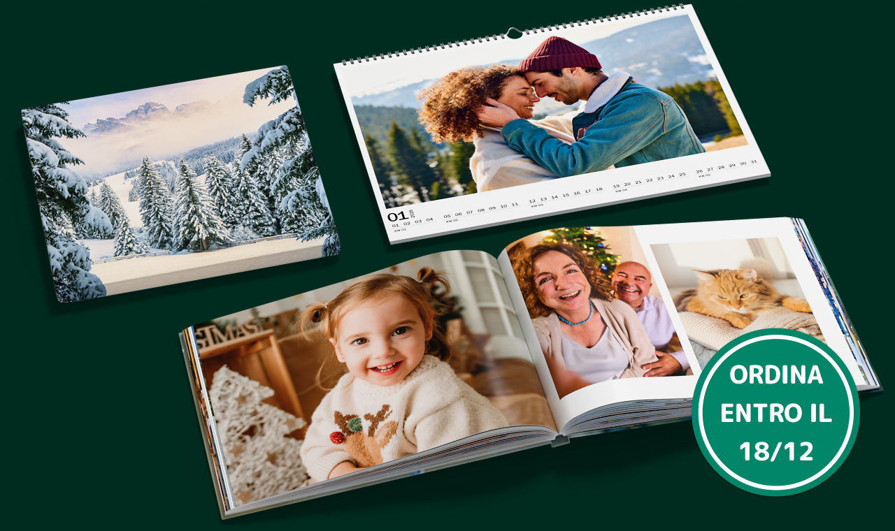 Mix di prodotti personalizzati Pixum