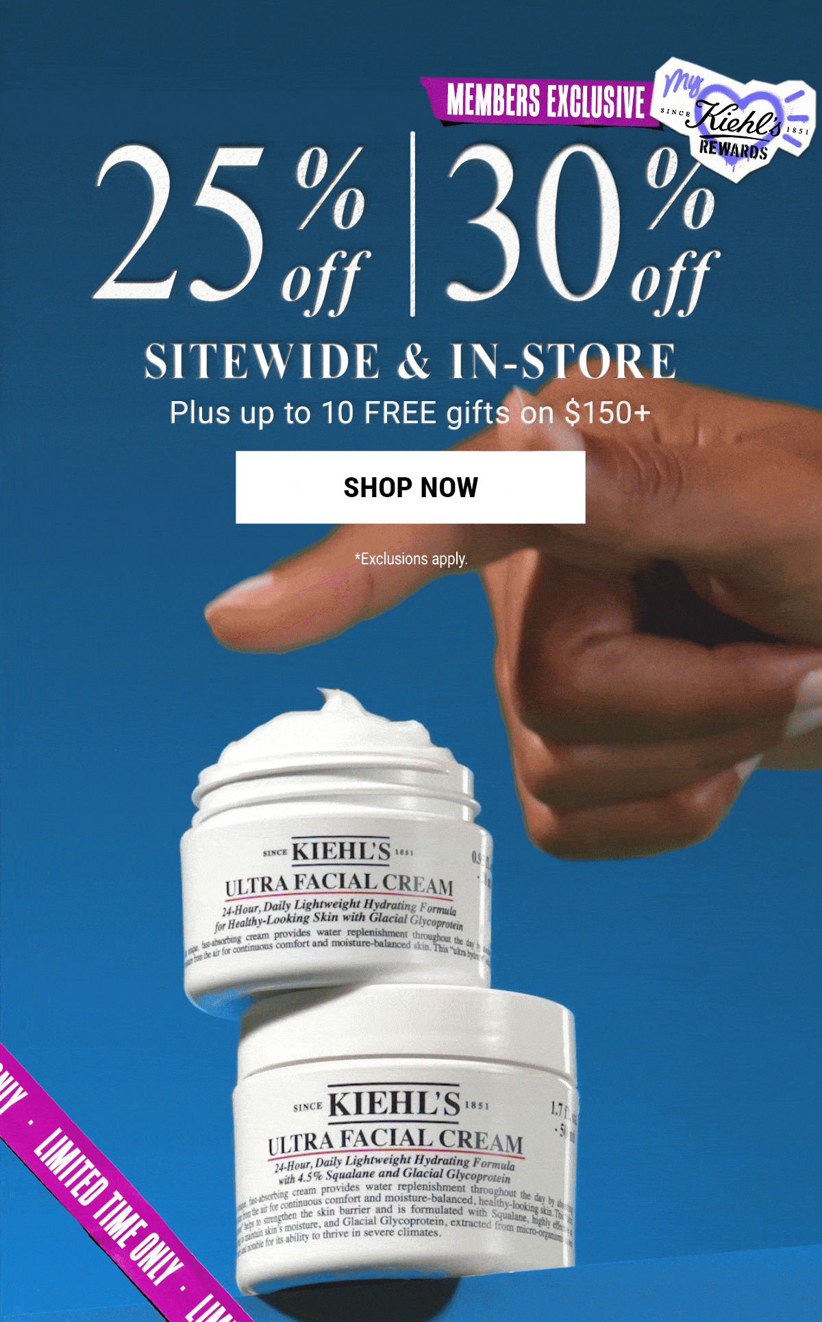 25% off | 30% off