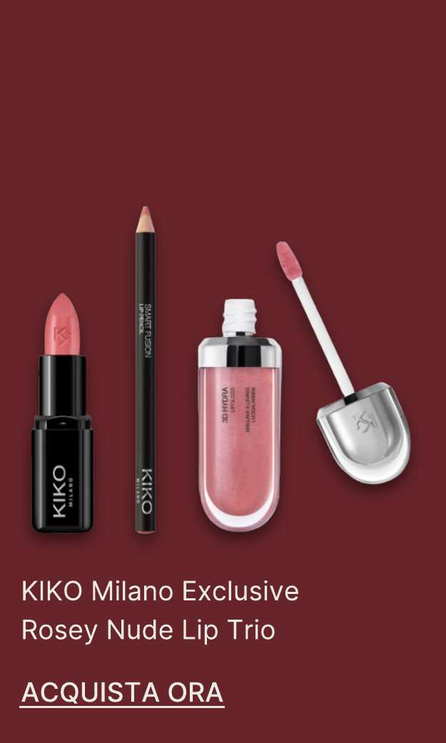 KIKO Milano Exclusive Rosey Nude Lip Trio