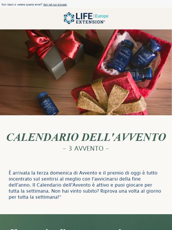 Vinci il nostro kit anti-età questo Avvento!