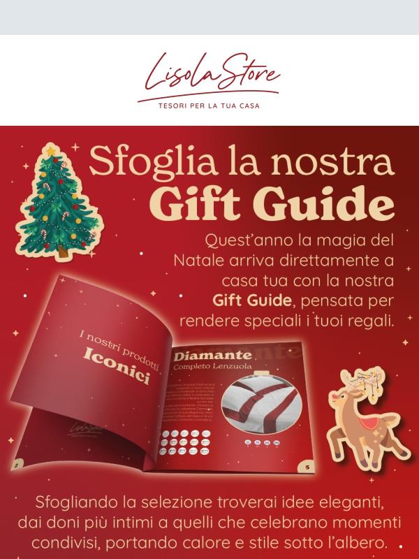 🎁 Sfoglia la nostra Gift Guide e trova il regalo ideale per questo Natale
