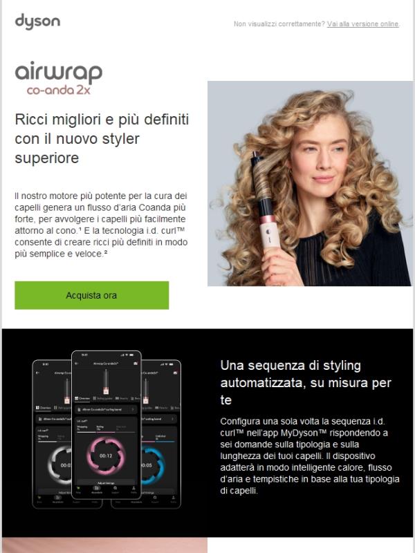 Ricci perfetti con Dyson Airwrap Co-anda2x™