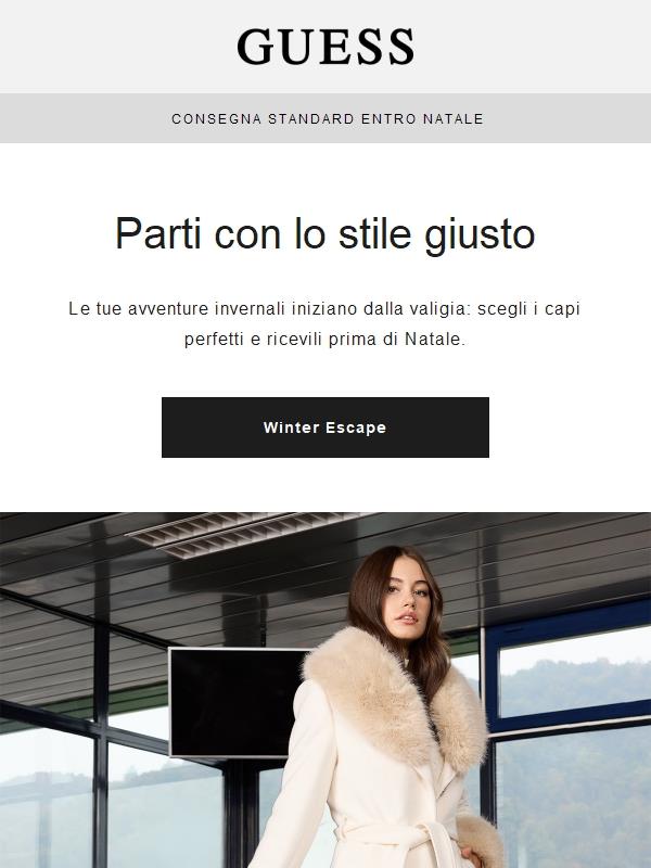 Pronta per la tua Winter Escape?