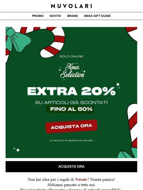 Up to 50% + EXTRA 20% solo online!