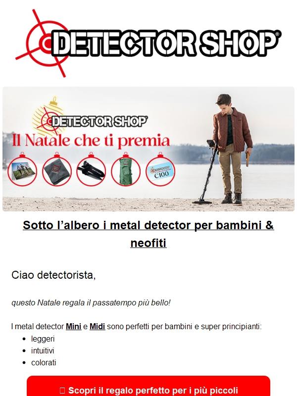 Metal detector a misura di bambino
