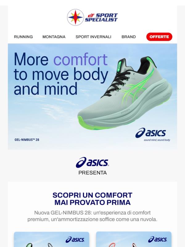 Nuova Asics Gel-Nimbus 28 🏃‍♀️‍➡️