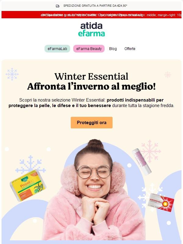 ❄️ Winter Essential: tutto ciò che ti serve per affrontare il freddo
