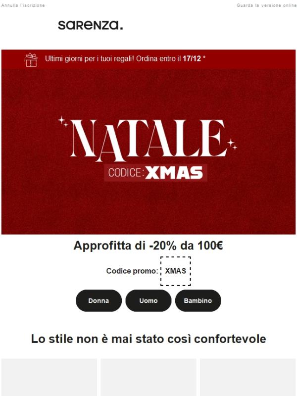 Comfort e stile ☁️ -20% a partire da 100 €