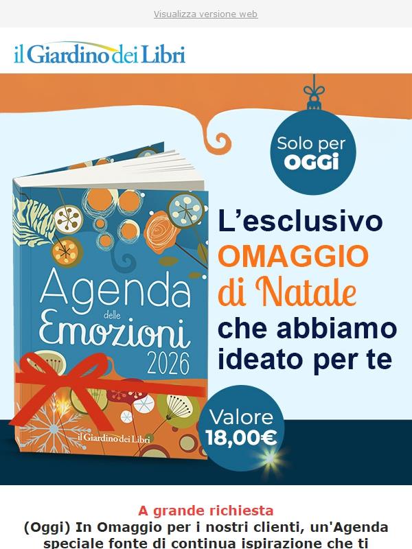 (Oggi) In OMAGGIO l'Agenda delle Emozioni 2026 ristampata appositamente per te!