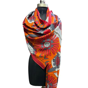 Foulard Spatarella in Cashmere Fantasia Multicolore