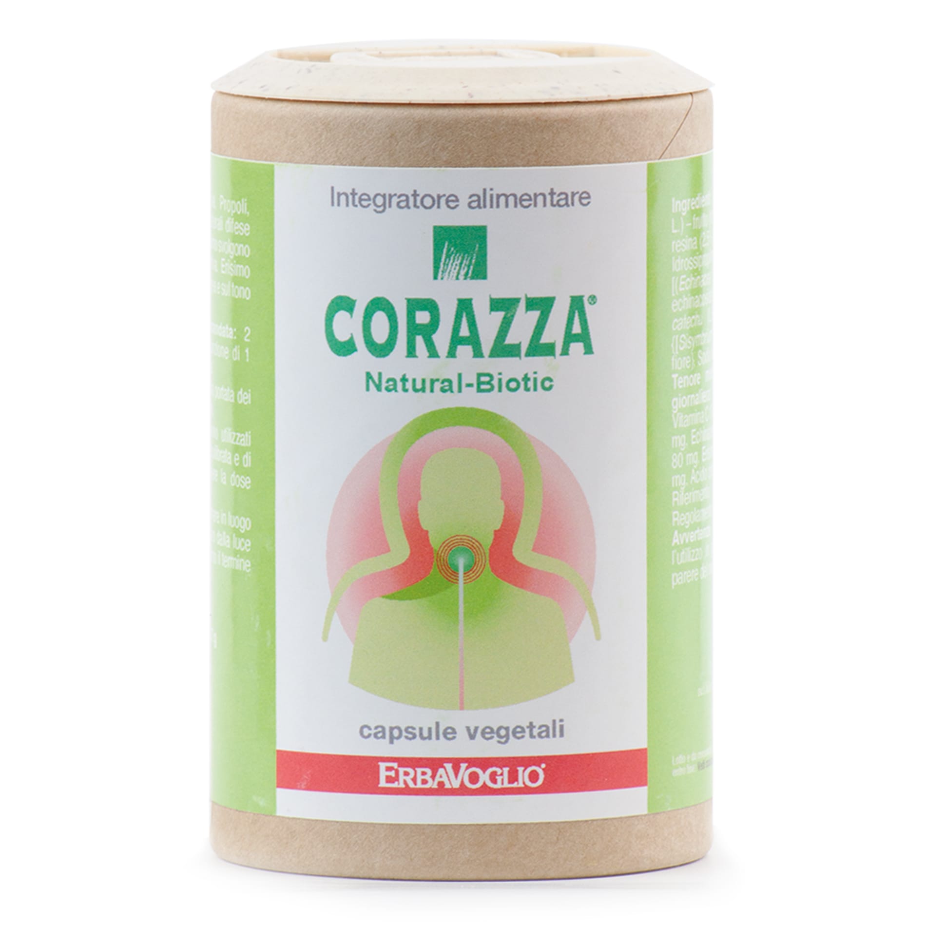 Image of Corazza Natural Biotic con Erisimo e Echinacea Capsule