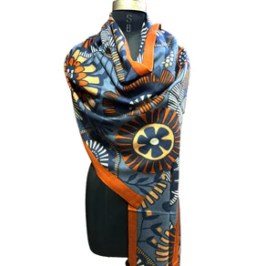 Foulard Spatarella in Cashmere Fantasia Multicolore