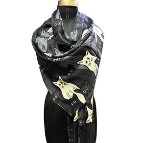 Foulard Spatarella in Cashmere Fantasia Multicolore