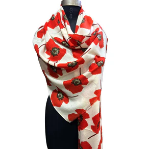 Foulard Spatarella in Cashmere Fantasia Multicolore