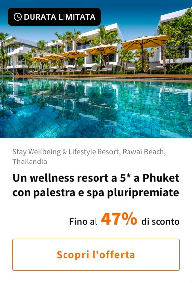 Un wellness resort a 5* a Phuket con palestra e spa pluripremiate
