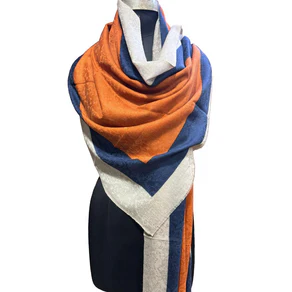 Foulard Spatarella in Cashmere Fantasia Multicolore