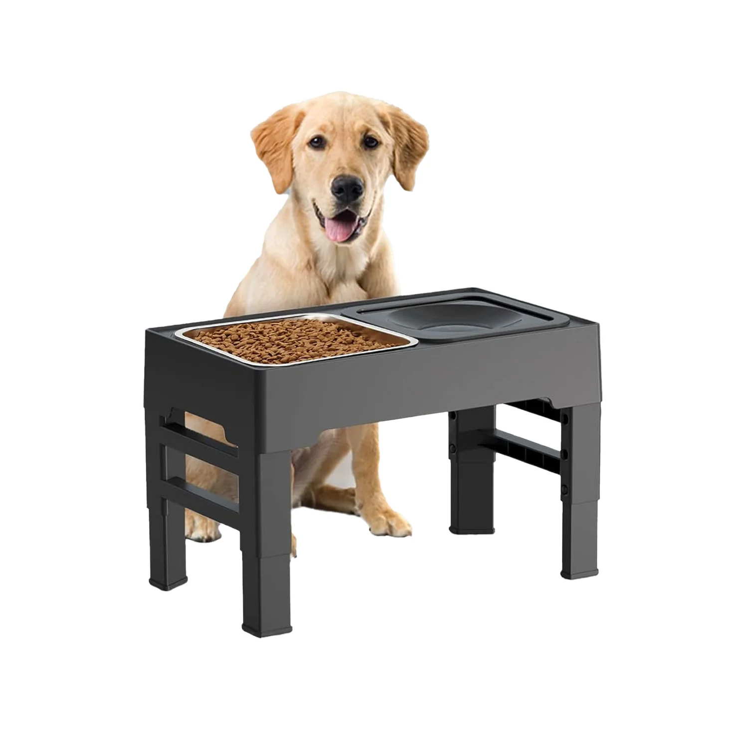 Image of Ciotole Regolabili Perfette per Tutti i Cani - da 8,7 a 28,8 cm di Altezza